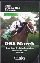 Ocala Breeders&#39; Sales (Obs) The 2 Year Old Source March 17   18, 2015 - £5.44 GBP