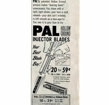 Pal Injector Shave Razors 1952 Advertisement Shaving Hygiene Hair Care D... - $27.43 CAD