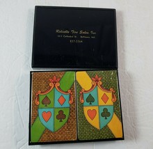 Vintage Reliable Tire Sales Maryland Advertising Playing Cards Set of Two Sealed - £11.67 GBP