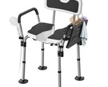 U-Shape Seat Heavy Duty Shower Chair for Elderly and Disabled, - $323.96