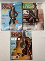 Lot Of 3 Acoustic Guitar Magazines 2007 Patty Griffin￼ Steve Earle Guild￼ - £11.23 GBP