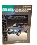 GMC CHEVROLET BLAZER JIMMY  1983-95 CHILTON Repair Service Manual  28160 - $16.24 CAD
