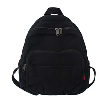 Waterproof men nylon color contrast schoolbag multi pocket book bag laptop unisex solid thumb200