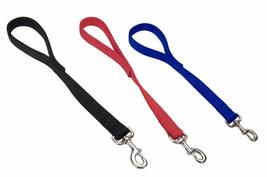 MPP Traffic Lead Extra Strong Short Dog Control Leash Double Nylon Handle 1&quot; x 2 - £14.10 GBP