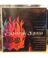 {OST}~VG+/EXC LP~&quot;CARMEN JONES&quot;~[Georges Bizet]~[Original 1954~RCA~MONO~... - £4.61 GBP