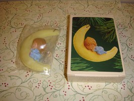 Hallmark 1983 Ornament Betsey Clark Sleeping On The Moon - £9.80 GBP