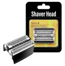 52B Replacement Shaver Head for Braun Series 5, Foil &amp; Cutter Cassette - $17.99