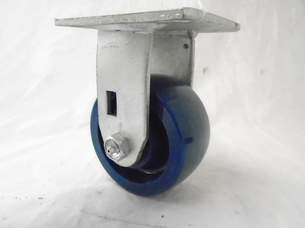 4&quot; x 2&quot; Rigid Caster Solid Polyurethane Elastomer wheel 750 lbs Each Too... - $14.35