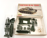 Lindberg Patton M-46 WWII Army Tank Model Kit #6080 1:64 Scale 1982 USA ... - £15.28 GBP