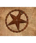 3.5 inch Metal Rope Star Country Home Decor - $8.21 CAD