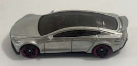 Hot Wheels Tesla Model S 2014 Model Loose Hot Wheel Diecast Toy Car - $9.89