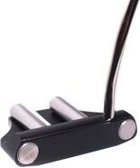 Rife Golf (RH) Heel Shaft Black Two Bar Mallet Putter  + Adjustable Weights - $199.95