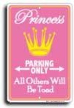 Princess Parking Sign (crown) - £10.49 GBP