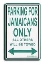 Jamaica Parking Sign - $11.94