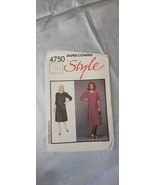 Jasper Conran for Style Vintage Sewing Pattern 4750 Maternity Size 10 Dr... - £11.42 GBP