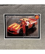 NASCAR Junior Johnson Hut Stricklin Autographed McDonalds Racing Postcar... - £19.38 GBP