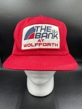 VTG K Products Hat Trucker Snapback Cap USA Mesh The ABC Bank Texas Red Patch - £12.35 GBP