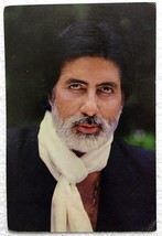 Acteur superstar de Bollywood Amitabh Bachchan ancienne carte postale... - $11.99