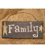 Wooden Family Sign Country Home Decor - £4.78 GBP