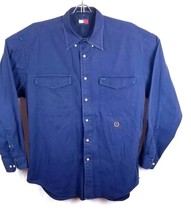 Tommy Hilfiger Vintage Men L (32/33) 16.5 TLC The Lifetime Collard Collard Shirt - £15.66 GBP