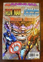 Marvel 1998 Annual The Invincible Iron Man &amp; Captain America Modok! Books Old - £3.98 GBP