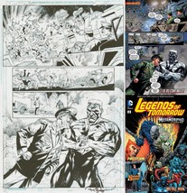 Gerry Conway Firestorm Legends of Tomorrow #2 Pg 20 Original Art Eduardo Pansica - £202.76 GBP