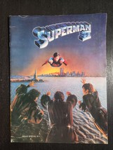 SUPERMAN II THE MOVIE 1981 ORIGINAL PROGRAM MAGAZINE MERIT CHRISTOPHER R... - €7,52 EUR