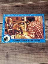VINTAGE 1982 TOPPS - E.T. Movie Trading Cards # 37 COMIC STRIP STRATEGY! - $1.50