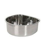 Kitchen Flower Stainless Steel Basin Dishpan Dish Washing Bowl Sink Bask... - $80.86 CAD