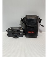 Pentax IQZoom 140 Vintage 35mm AF Point &amp; Shoot Film CameraW/ Case - $39.95