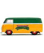 1961 Volkswagen Bus &quot;Teenage Mutant Ninja Turtles&quot; Green and Yellow with... - €18,98 EUR