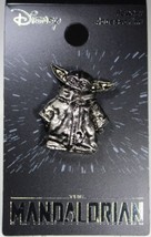 Star Wars The Mandalorian The Child Grogu Figure 3D Image Pewter Metal Pin NEW - £6.13 GBP