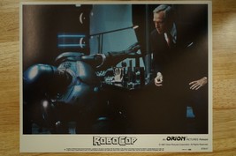 Original 1987 Lobby Card Movie Poster ROBOCOP Peter Weller Nancy Allen #4 - £12.63 GBP