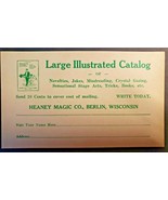 Heaney Magic Co. Big Large Illustrated Assortment Catalog Order Card NOS... - £18.27 GBP