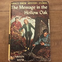 Nancy Drew “The Message in the Hollow Oak” 1935 Carolyn Keene #12 - £7.11 GBP