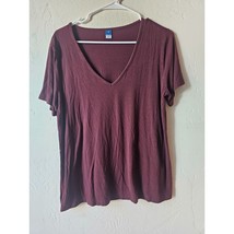 OLD NAVY LUXE WOMENS TOP SIZE MEDIUM - £5.50 GBP