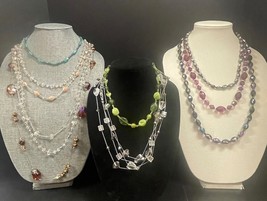 11 Faceted Bead Vintage to Modern Necklaces 2 Premium Designs - $285.10 MXN