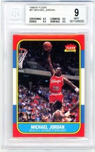 1986 Fleer Michael Jordan Rookie #57 Beckett 9 P1257 - £38,564.92 GBP