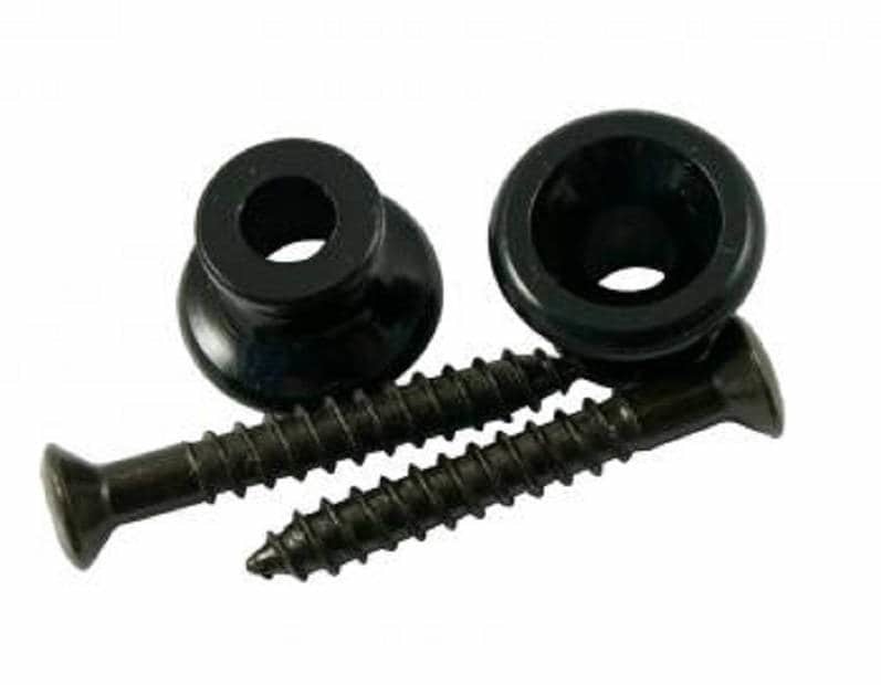 Strap Buttons For Guitar or Bass, Traditional Style &amp; Contemporary - Set... - $3.95