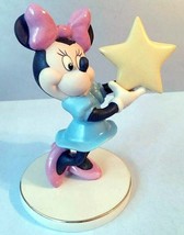 Lenox Disney You&#39;re A Shining Star Minnie Mouse Holding Star Figurine 5.25&quot;H New - £34.50 GBP