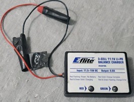 E-flite 3-cell 11.1v Li-po Balance Charger EFLC3105 Rc Charger - $11.13