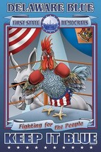 Delaware Blue - Fighting for the People 20 x 30 Poster - £20.38 GBP