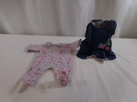 American Girl Bitty Baby Doll Twin Garden Play Outfit Blue Butterfly Dre... - $20.81
