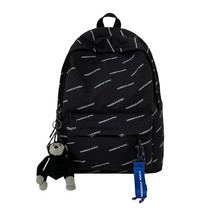 Brand Designer Women Backpack Fashion Ribbon School Backpack for Teenager Girls  - £41.04 GBP