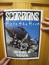 The Scorpions Tour Book Face The Heat World Tour Non A Poster CD T-Shirt-
sho... - $179.72