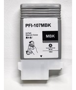 Pfi-107 Ink Cartridge Matte Black Pigment Replacement for Canon Pfi 107 ... - £10.76 GBP