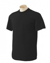 Gildan Heavy Cotton Black Extra Large T-Shirt - £4.78 GBP