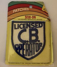 Licensed C.B. Operator Patch - $20.00