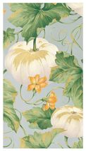 Caspari Heirloom Pumpkins Paper Guest Towel Napkins in Grey &amp; White - 15 Per Pac - £25.79 GBP