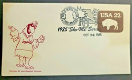 1985 World Series Station Kansas City vs St. Louis Oct 24 Sho-Me Series ... - £5.49 GBP